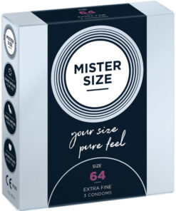 MISTER SIZE – PRESERVATIVOS TALLA XXL 64 MM (3 UNIDADES) - intimamenities.com