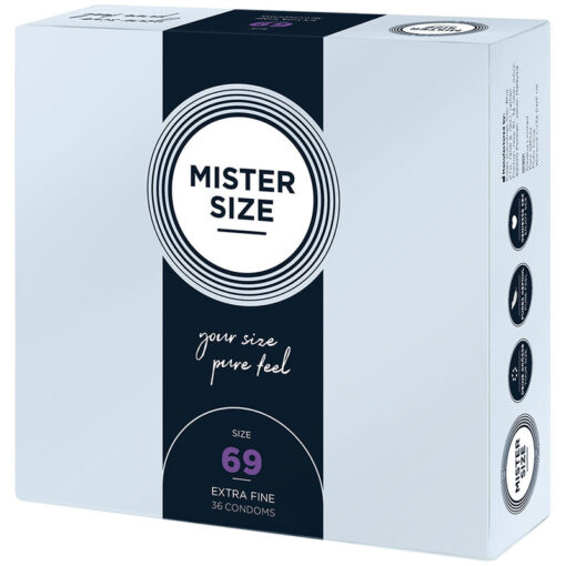 MISTER SIZE – PRESERVATIVOS TALLA XXXL 69 MM (36 UNIDADES) - intimamenities.com