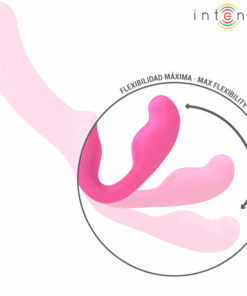 INTENSE – AMY VIBRADOR DOBLE 20 CM ROSA CONTROL REMOTO - intimamenities.com