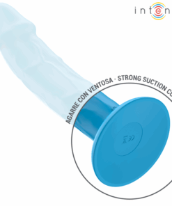 INTENSE – PHOEBE VIBRADOR REALÍSTICO 10 VIBRACIONES AZUL CONTROL REMOTO - intimamenities.com