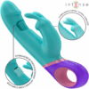 INTENSE – MÓNICA VIBRADOR RABBIT CON ESTIMULADOR ROTATORIO DEL PUNTO G AZUL - intimamenities.com