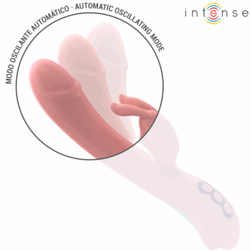 INTENSE – RACHEL VIBRADOR RABBIT 5 VIBRACIONES ROSA - intimamenities.com