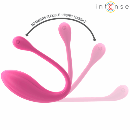 INTENSE – JANICE VIBRADOR U DOBLE ESTIMULACIÓN 10 VIBRACIONES ROSA CONTROL REMOTO - intimamenities.com