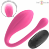 INTENSE – JANICE VIBRADOR U DOBLE ESTIMULACIÓN 10 VIBRACIONES ROSA CONTROL REMOTO - intimamenities.com