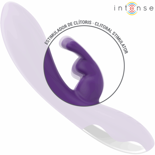 INTENSE – RANDALL VIBRADOR RABBIT 10 VIBRACIONES MORADO - intimamenities.com