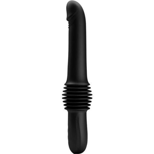 PRETTY LOVE – PAZUZU VIBRADOR 3 MODOS DE EMPUJE NEGRO - intimamenities.com