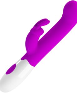 PRETTY LOVE – CENTAUR VIBRADOR RABBIT 30 MODOS DE VIBRACIÓN MORADO - intimamenities.com