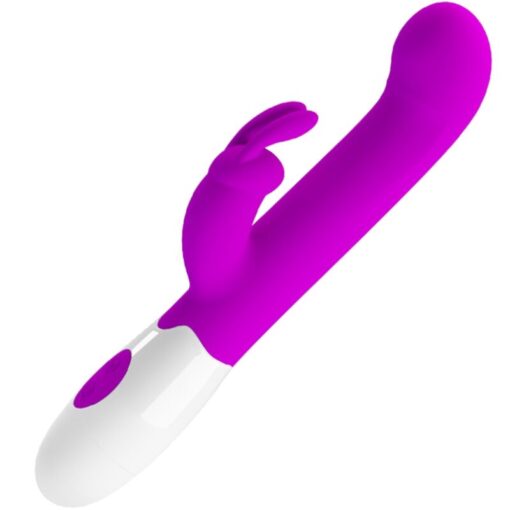 PRETTY LOVE – CENTAUR VIBRADOR RABBIT 30 MODOS DE VIBRACIÓN MORADO - intimamenities.com