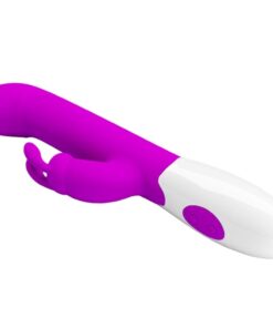 PRETTY LOVE – CENTAUR VIBRADOR RABBIT 30 MODOS DE VIBRACIÓN MORADO - intimamenities.com