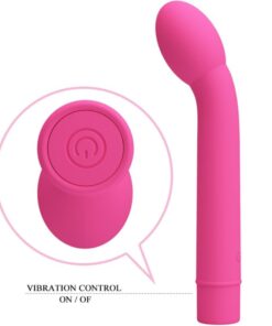 PRETTY LOVE – LOGAN VIBRADOR PUNTO G 10 VIBRACIONES ROSA - intimamenities.com