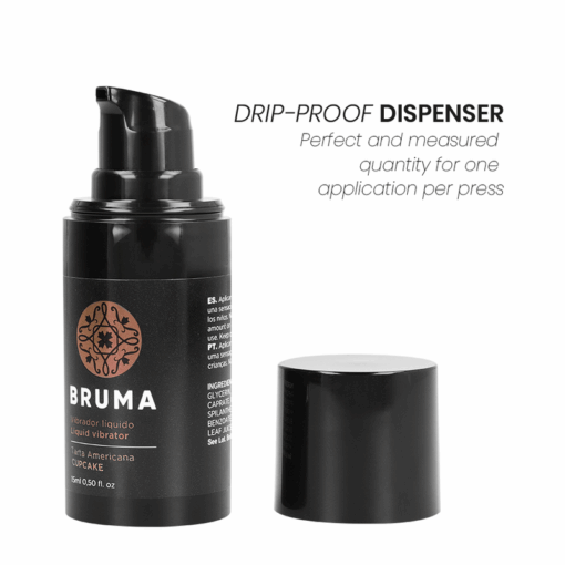 BRUMA – VIBRADOR LÍQUIDO TARTA AMERICANA - intimamenities.com