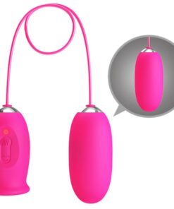PRETTY LOVE – DAISY HUEVO VIBRADOR + LENGUA ESTIMULADORA DE CLÍTORIS ROSA - intimamenities.com