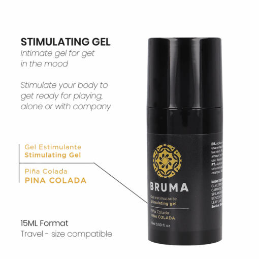 BRUMA – ORGASM GEL SABOR PIÑA COLADA - intimamenities.com