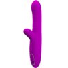 PRETTY LOVE – ANGELIQUE VIBRADOR MULTIFUNCIÓN + ESTIMULADOR DE CLÍTORIS MORADO - intimamenities.com