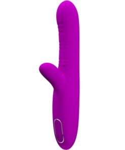 PRETTY LOVE – ANGELIQUE VIBRADOR MULTIFUNCIÓN + ESTIMULADOR DE CLÍTORIS MORADO - intimamenities.com
