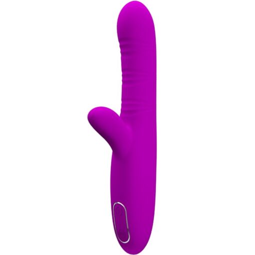 PRETTY LOVE – ANGELIQUE VIBRADOR MULTIFUNCIÓN + ESTIMULADOR DE CLÍTORIS MORADO - intimamenities.com