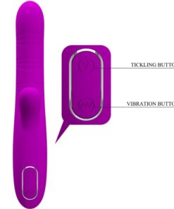 PRETTY LOVE – ANGELIQUE VIBRADOR MULTIFUNCIÓN + ESTIMULADOR DE CLÍTORIS MORADO - intimamenities.com
