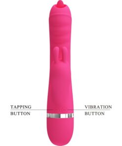PRETTY LOVE – PHOENIX VIBRADOR RABBIT MULTIFUNCIÓN ROSA - intimamenities.com