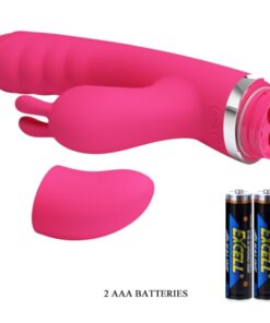 PRETTY LOVE – PHOENIX VIBRADOR RABBIT MULTIFUNCIÓN ROSA - intimamenities.com