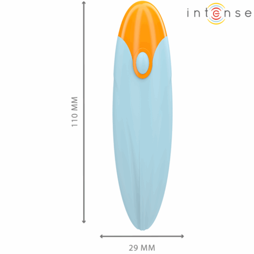 INTENSE – MIKE BALA VIBRADORA 10 VIBRACIONES AZUL - intimamenities.com