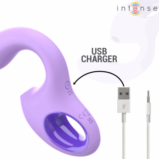 INTENSE – BAXTER VIBRADOR & ESTIMULADOR VIOLETA - intimamenities.com