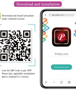 PRETTY LOVE – FRANZ MASAJEADOR & VIBRADOR APP GRATUTITA MORADO - intimamenities.com