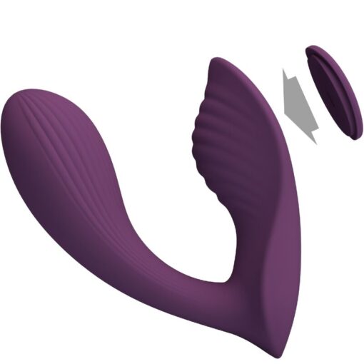 PRETTY LOVE – FRANZ MASAJEADOR & VIBRADOR APP GRATUTITA MORADO - intimamenities.com