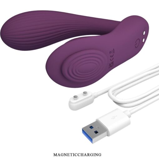 PRETTY LOVE – FRANZ MASAJEADOR & VIBRADOR APP GRATUTITA MORADO - intimamenities.com