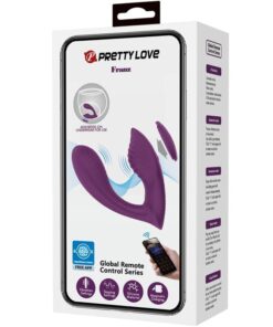 PRETTY LOVE – FRANZ MASAJEADOR & VIBRADOR APP GRATUTITA MORADO - intimamenities.com