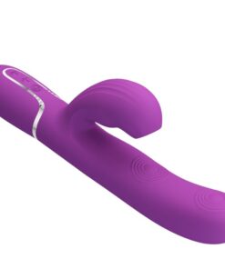 PRETTY LOVE – PERLITA VIBRADOR RABBIT MULTIFUNCIÓN 3 EN 1 MORADO - intimamenities.com