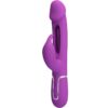 PRETTY LOVE – KAMPAS VIBRADOR RABBIT MULTIFUNCIÓN 3 EN 1 MORADO - intimamenities.com