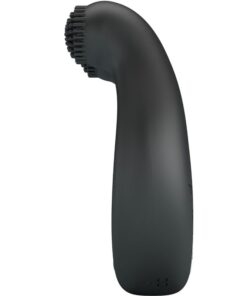 PRETTY LOVE – DAHLIA ANILLO VIBRADOR + ESTIMULADOR DE CLÍTOIS 12 VIBRACIONES NEGRO - intimamenities.com