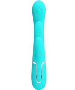 PRETTY LOVE – SHANIA TRIPLE VIBRADOR RABBIT MULTIFUNCIÓN 3 EN 1 - intimamenities.com