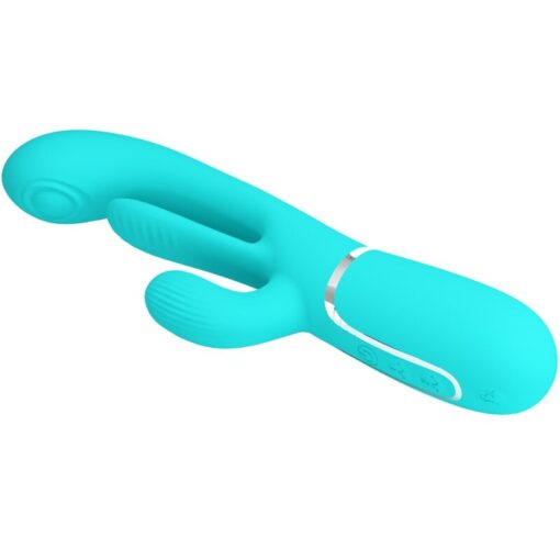 PRETTY LOVE – SHANIA TRIPLE VIBRADOR RABBIT MULTIFUNCIÓN 3 EN 1 - intimamenities.com