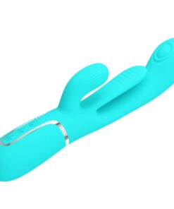PRETTY LOVE – SHANIA TRIPLE VIBRADOR RABBIT MULTIFUNCIÓN 3 EN 1 - intimamenities.com
