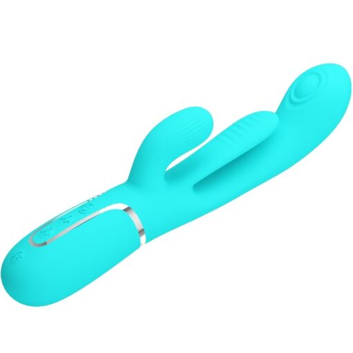 PRETTY LOVE – SHANIA TRIPLE VIBRADOR RABBIT MULTIFUNCIÓN 3 EN 1 - intimamenities.com