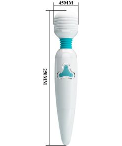PRETTY LOVE – CLOUD VIBRADOR WAND 7 VIBRACIONES BLANCO - intimamenities.com