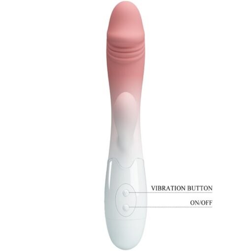 PRETTY LOVE – SNAPPY VIBRADOR RABBIT 3O VIBRACIONES ROSA - intimamenities.com