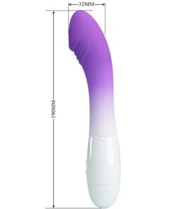PRETTY LOVE – ELEMENTAL VIBRADOR PUNTO G 30 VIBRACIONES MORADO - intimamenities.com