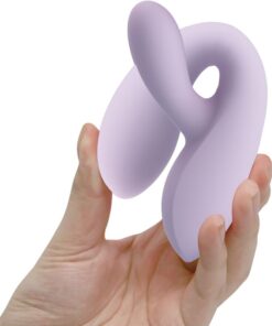 PRETTY LOVE – ROSOLYN VIBRADOR RABBIT 10 VIBRACIONES MORADO - intimamenities.com