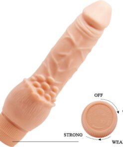 BAILE – BARBARA VIBRADOR REALÍSTICO 19.5 CM NATURAL - intimamenities.com