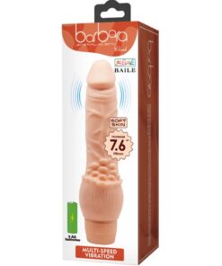 BAILE – BARBARA VIBRADOR REALÍSTICO 19.5 CM NATURAL - intimamenities.com