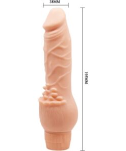 BAILE – BARBARA VIBRADOR REALÍSTICO 19.5 CM NATURAL - intimamenities.com