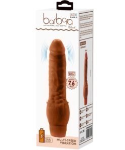 BAILE – BARBARA VIBRADOR REALÍSTICO 19.5 CM MULATO - intimamenities.com