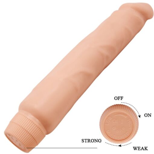 BAILE – JACK VIBRADOR REALÍSTICO 26 CM NATURAL - intimamenities.com