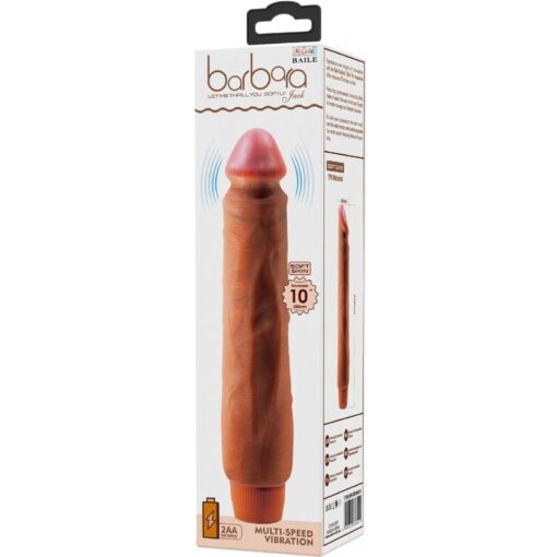 BAILE – JACK VIBRADOR REALÍSTICO 26 CM MULATO - intimamenities.com
