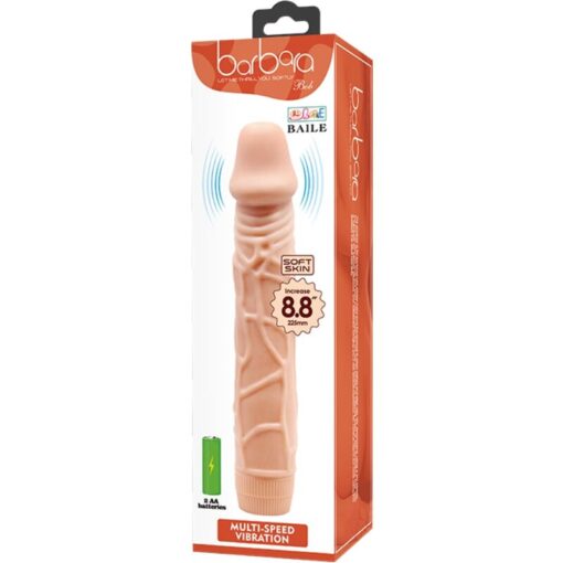 BAILE – BOB VIBRADOR REALÍSTICO 22.5 CM NATURAL - intimamenities.com