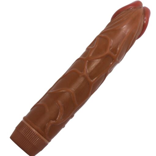 BAILE – BOB VIBRADOR REALÍSTICO 22.5 CM MULATO - intimamenities.com