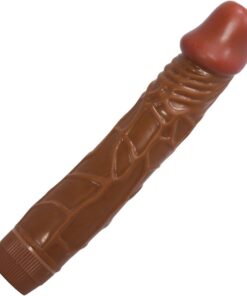 BAILE – BOB VIBRADOR REALÍSTICO 22.5 CM MULATO - intimamenities.com