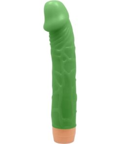 BAILE – BILL VIBRADOR REALÍSTICO 22.5 CM VERDE - intimamenities.com